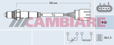 Cambiare VE381795 Oxygen Sensor - 1