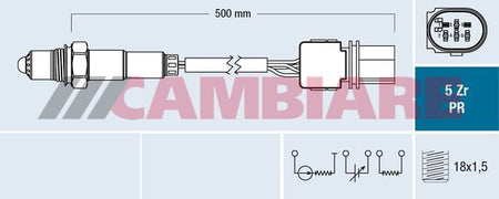 Cambiare VE381796 Oxygen Sensor - 1