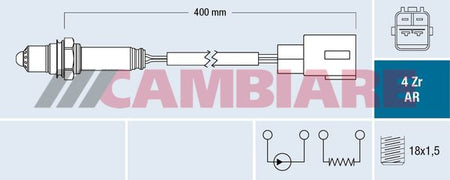 Cambiare VE381797 Oxygen Sensor - 1
