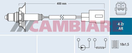 Cambiare VE381798 Oxygen Sensor - 1