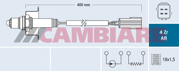 Cambiare VE381805 Oxygen Sensor - 1