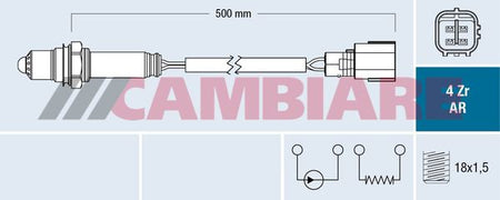 Cambiare VE381806 Oxygen Sensor - 1