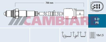 Cambiare VE381815 Oxygen Sensor - 1