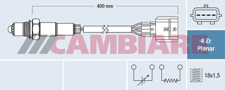 Cambiare VE381817 Oxygen Sensor - 1