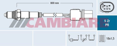 Cambiare VE381847 Oxygen Sensor - 1