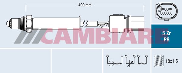 Cambiare VE381848 Oxygen Sensor - 1
