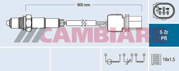 Cambiare VE381850 Oxygen Sensor - 1