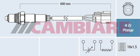 Cambiare VE381861 Oxygen Sensor - 1
