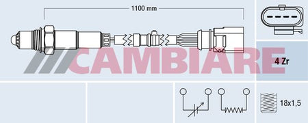 Cambiare VE381865 Oxygen Sensor - 1