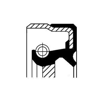 Corteco 07019090B Shaft Seal, differential - 4