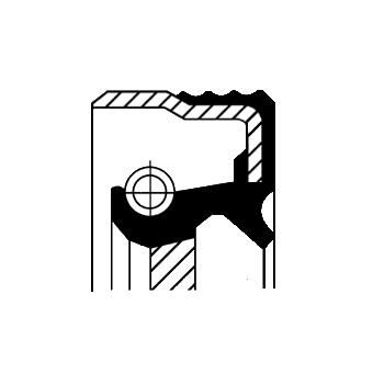 Corteco 12014825B Shaft Seal, differential - 4