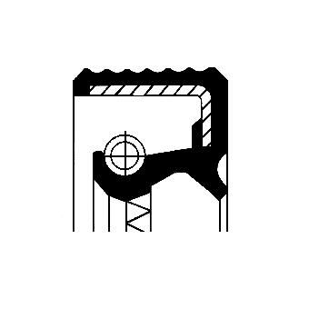 Corteco 12015557B Shaft Seal, differential - 4