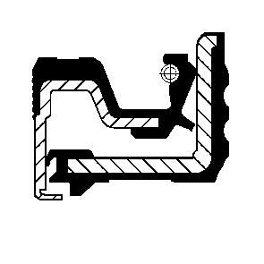 Corteco 12019512B Shaft Seal, differential - 4