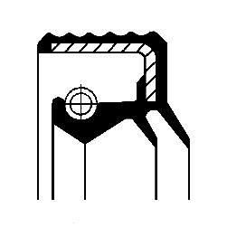 Corteco 15035956B Shaft Seal, differential - 1