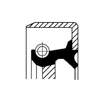 Corteco 19016663B Shaft Seal, differential - 4