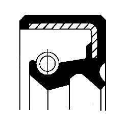 Corteco 19027780B Shaft Seal, differential - 4
