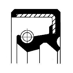 Corteco 19034917B Shaft Seal, differential - 1