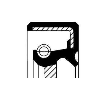 Corteco 19036250B Shaft Seal, differential - 1