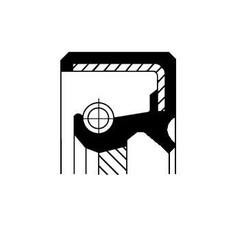 Corteco 19036251B Shaft Seal, differential - 1