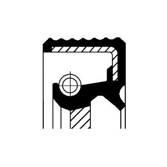 Corteco 20018100B Shaft Seal, crankshaft - 4