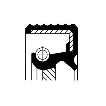 Corteco 20034245B Shaft Seal, differential - 4