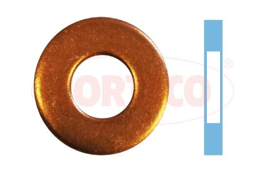 Corteco 49430621 Seal Ring, nozzle holder - 2