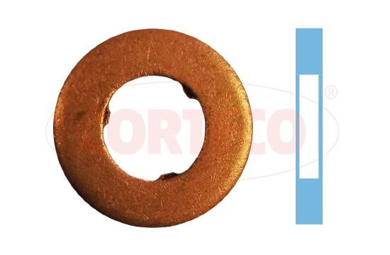 Corteco 49430685 Seal Ring, nozzle holder - 1