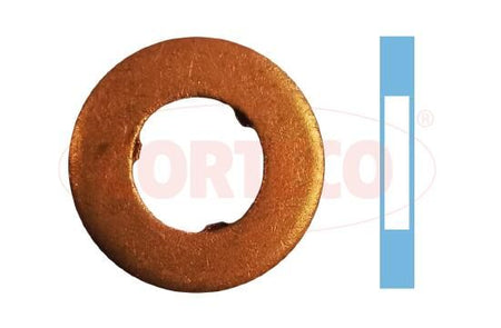Corteco 49430685 Seal Ring, nozzle holder - 1