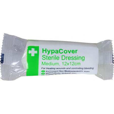 HypaCover Medium Sterile Dressings - 12 x 12cm - Pack of 6