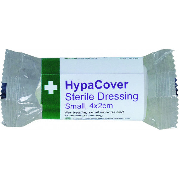HypaCover Small Sterile Dressings - 4 x 2cm - Pack of 6