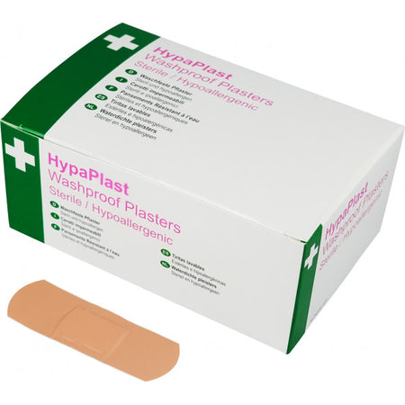 HypaPlast Pink Washproof Plasters - Pack of 100