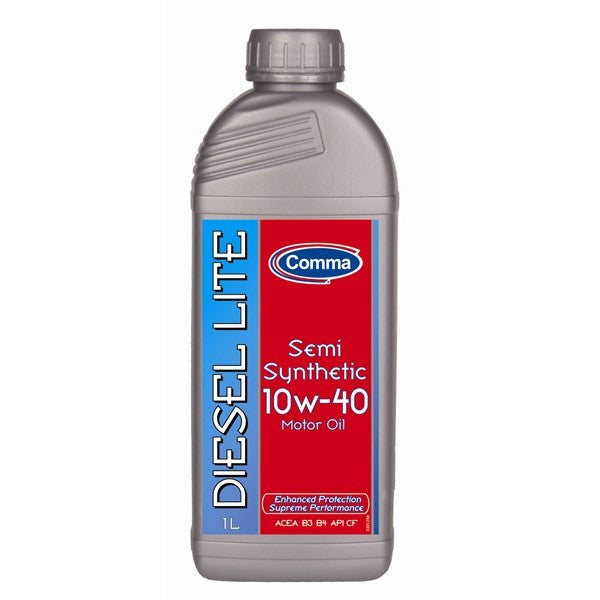 Comma Pmo Diesel Lite 10W40 Semi Synthetic Enhanced Protection Supreme Performance - 1 Litre