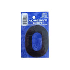 0- 3in. Adhesive Digit - Black - Pack Of 12