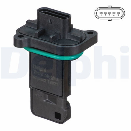 Delphi AF10532-12B1 Mass Air Flow Sensor - 1