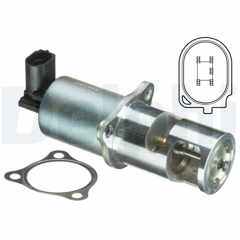 Delphi EG10398-12B1 EGR Valve - 1