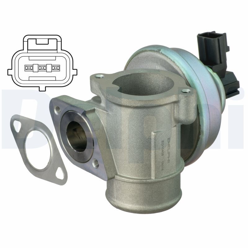 Delphi EG10406-12B1 EGR Valve - 2