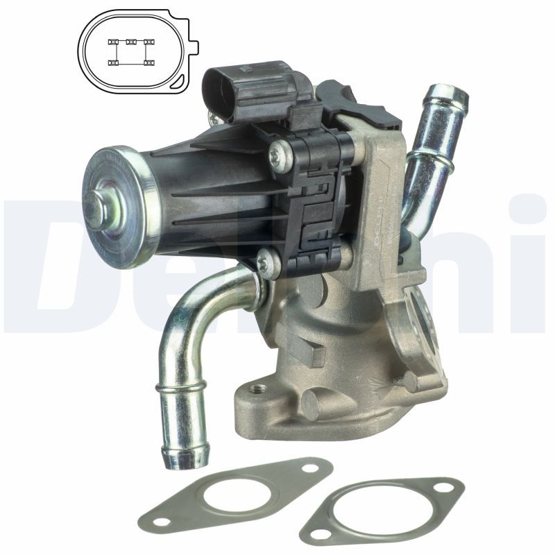 Delphi EG10438-12B1 EGR Valve - 1