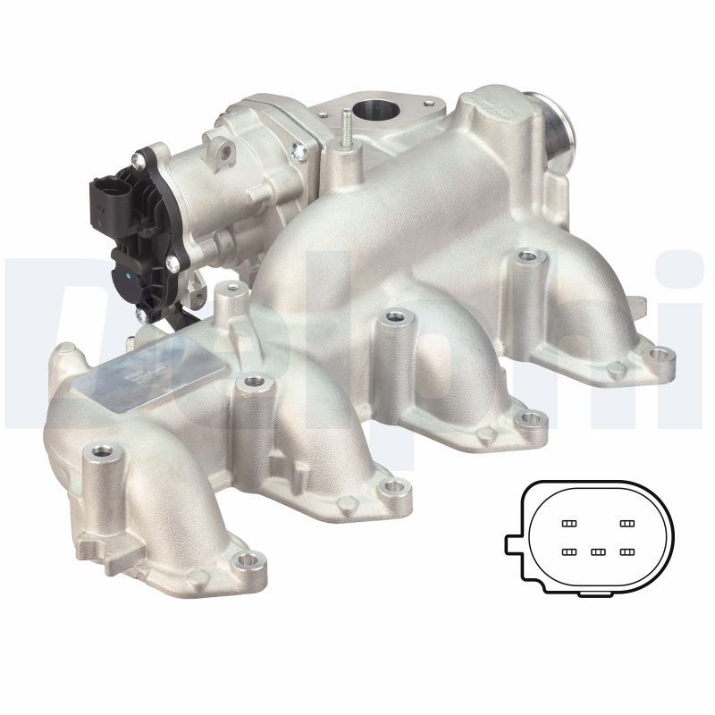 Delphi EG10451-12B1 EGR Valve - 1