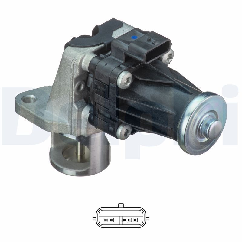 Delphi EG10553-12B1 EGR Valve - 1