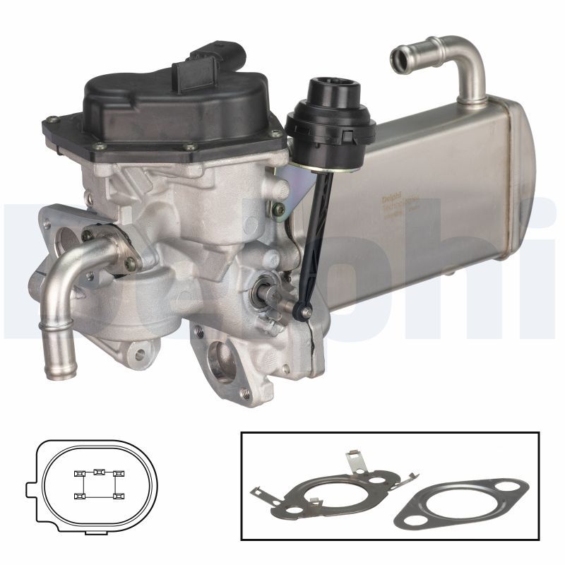 Delphi EG10576-12B1 EGR Valve - 1