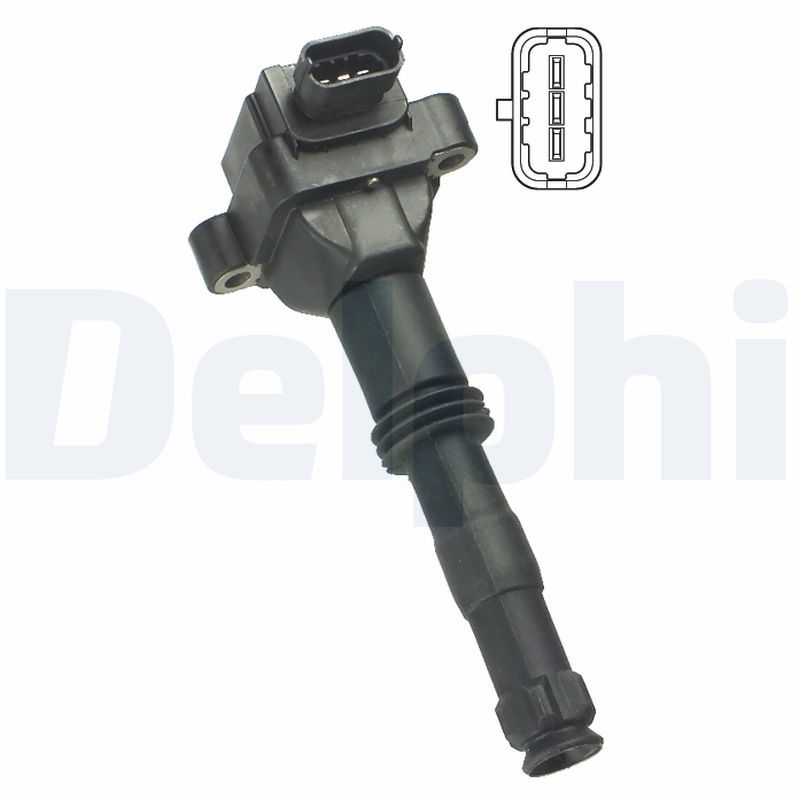 Delphi GN10504-12B1 Ignition Coil - 1