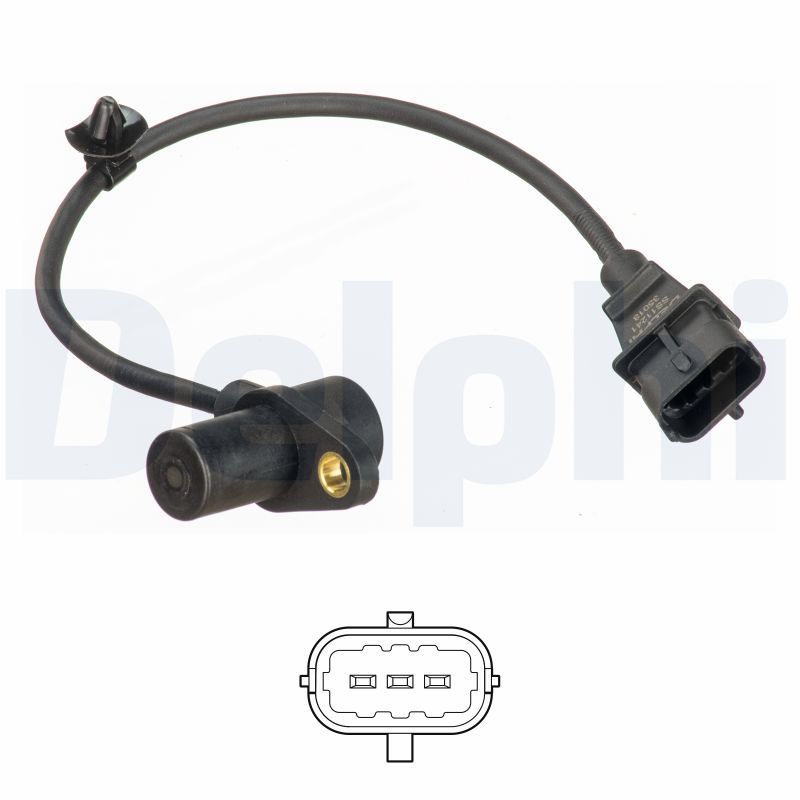 Delphi SS11241 Sensor, crankshaft pulse - 1