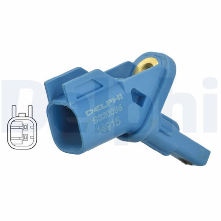 Delphi SS20095 Sensor, wheel speed - 1