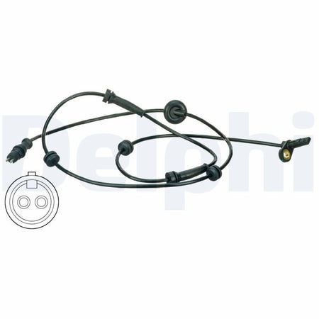 Delphi SS20482 Sensor, wheel speed - 1