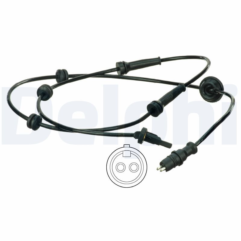 Delphi SS20483 Sensor, wheel speed - 1