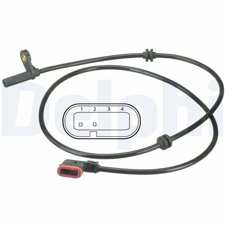 Delphi SS20498 Sensor, wheel speed - 1
