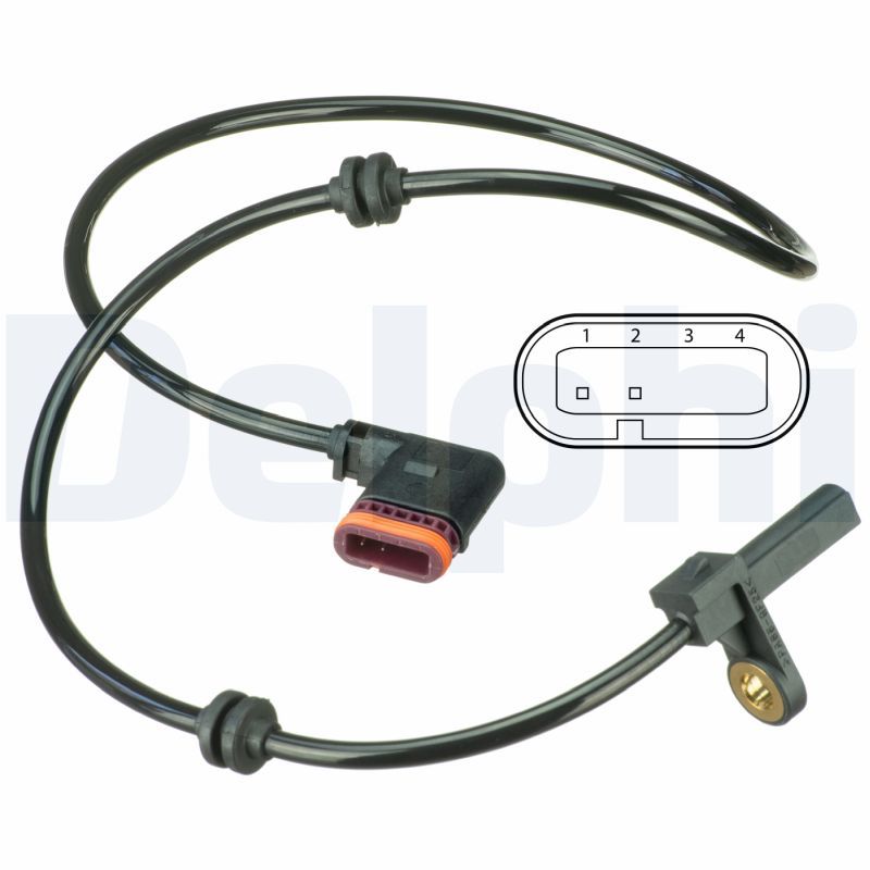 Delphi SS20541 Sensor, wheel speed - 1