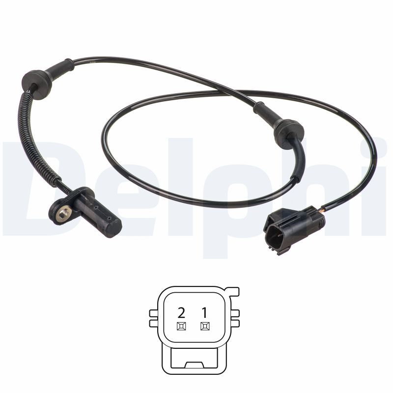 Delphi SS20569 Sensor, wheel speed - 1