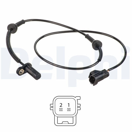 Delphi SS20569 Sensor, wheel speed - 1