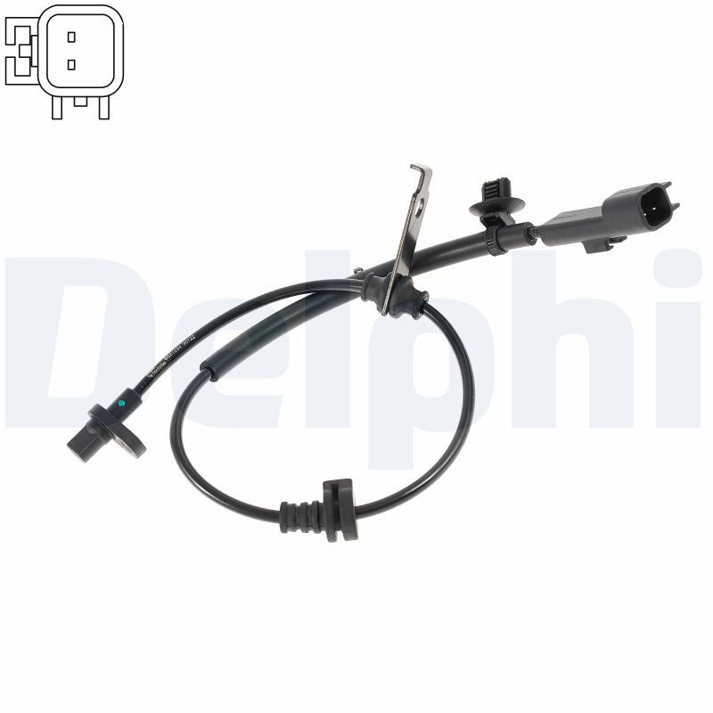 Delphi SS21234-12B1 Sensor, wheel speed - 1